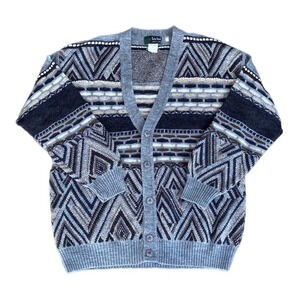 Vintage Tris Line made in Italy cardigan size medium Coogie inspired